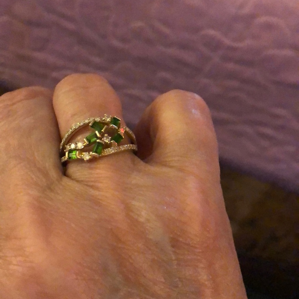 Chrome dipside/diamonds/ 10 caret gold!$500